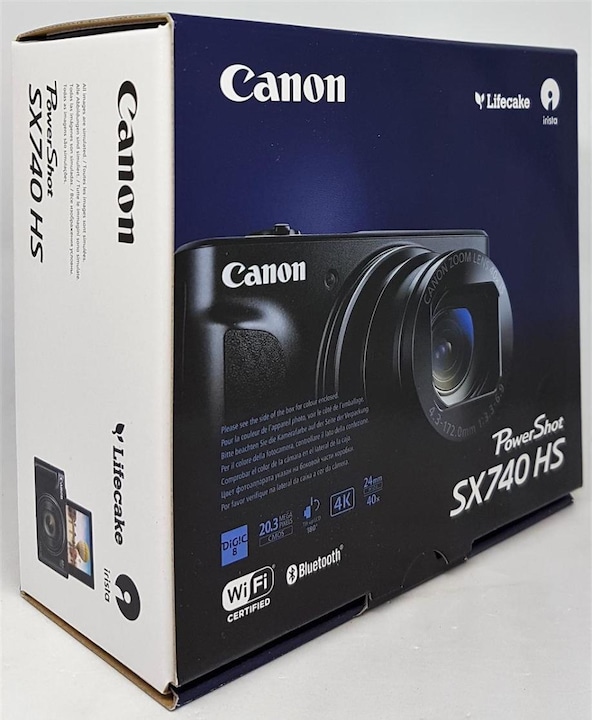 Actual product image Canon PowerShot SX740HS (24 - 960 mm, 20.30 Mpx, 1/2,3'')
