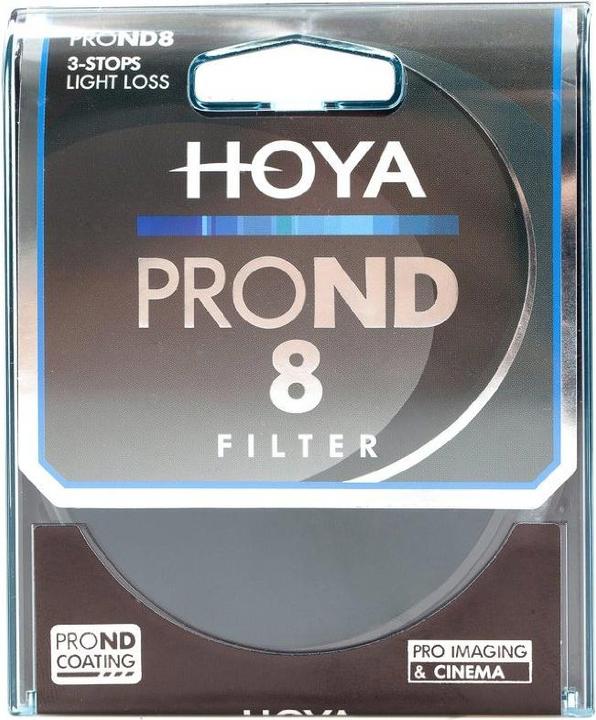 Image du produit Hoya Pro ND8 Filter (52 mm, Filtre gris neutre)