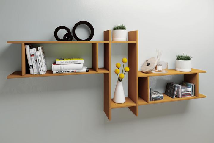 Actual product image VCM Wood wall shelf Sirola Maxi (188 x 20 x 80 cm)