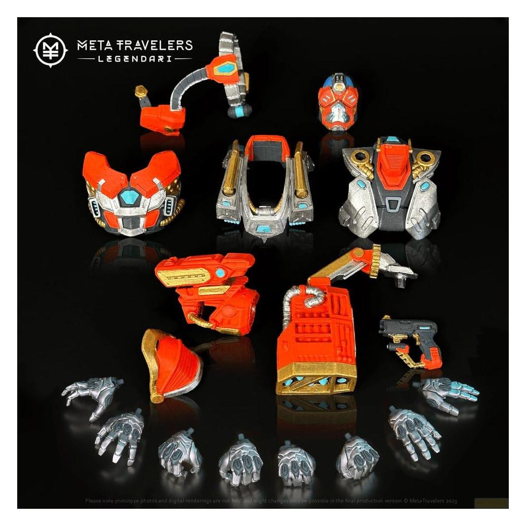 Meta Travelers Legendari Actionfigur 1/10 Nekzus 18 cm (49054574)
