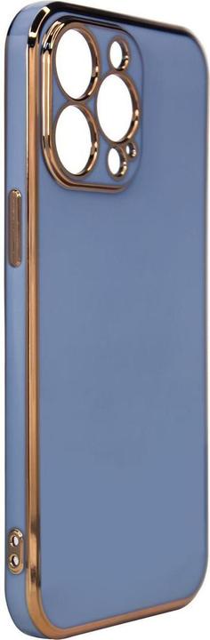 Image du produit Hurtel Lighting Color Case pour Xiaomi Redmi Note 11 gold frame gel cover blue (Xiaomi Redmi Note 11)