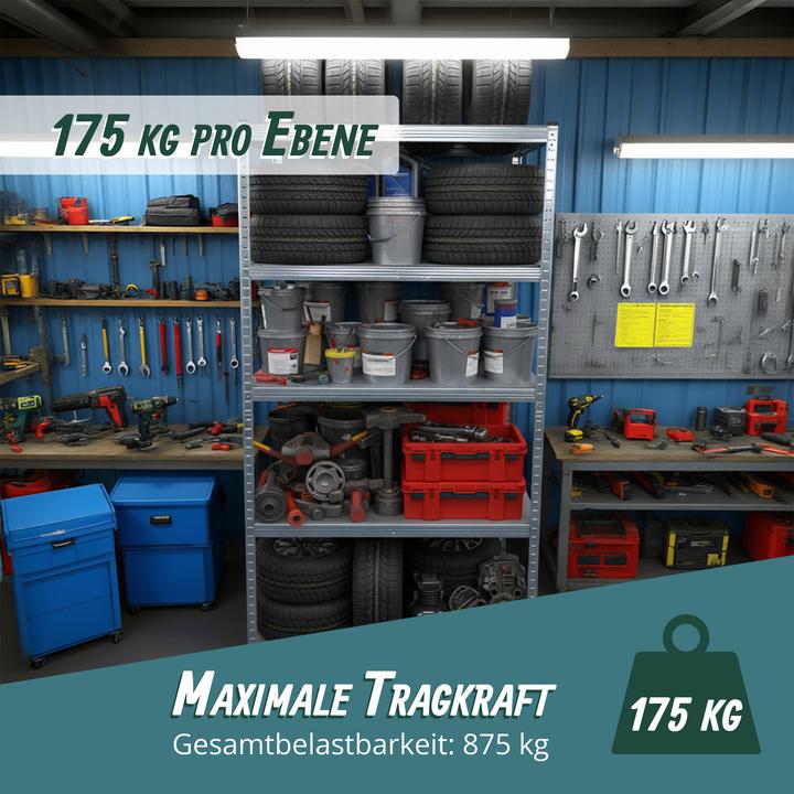 Produktbild Relaxdays Schwerlastregal