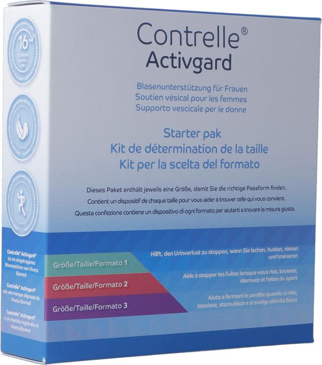 Actual product image Contrelle Activgard Pessar Starterpack assortiert 3 Stück (1 x)