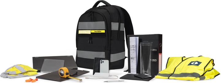 Actual product image Dicota Backpack REFLECTIVE 25 litre black (25 l)