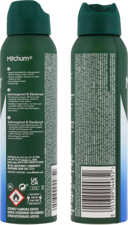 Produktbild Mitchum Advanced Control Ice Fresh (Spray, 150 ml)