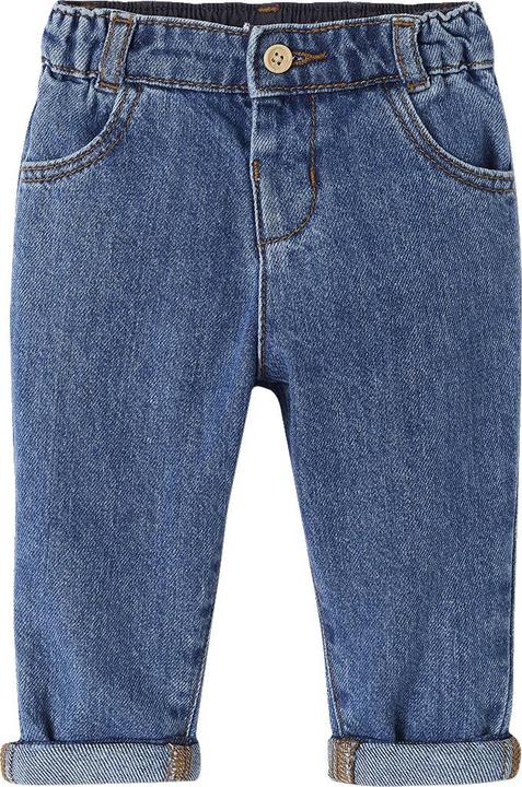 Actual product image Vertbaudet Mädchen Baby Mom-fit-Jeans Oeko-Tex (86)