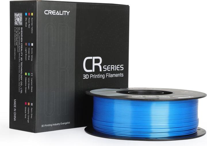 Image du produit Creality Filament PLA Silk (PLA, 1.75 mm, 1000 g, Bleu)
