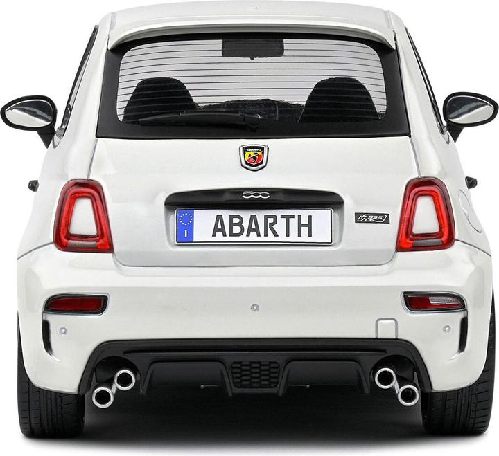 Productafbeelding Solido 1:18 Fiat F595 Abarth 2022 wit