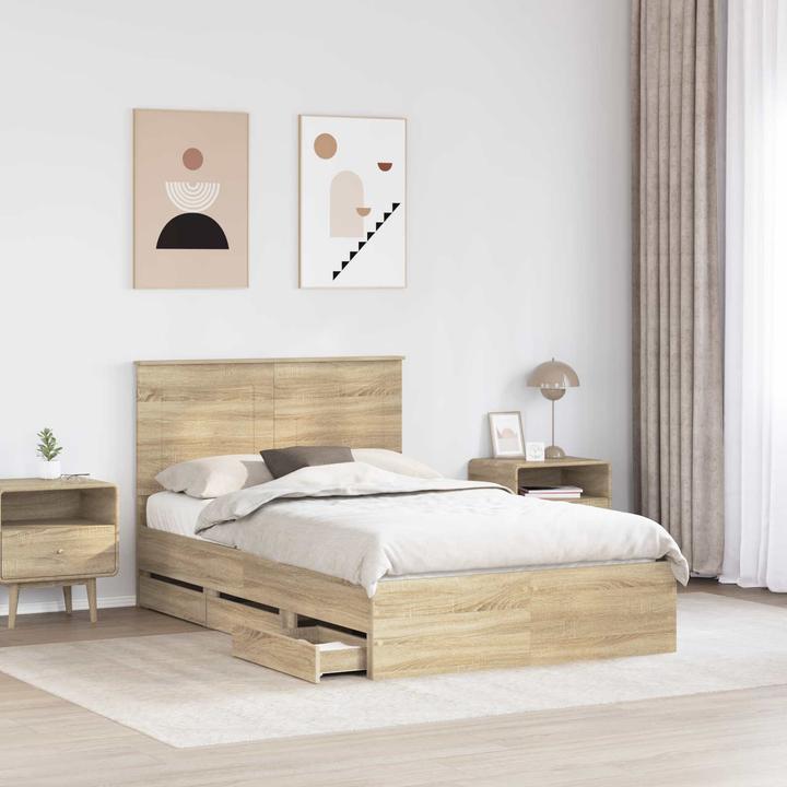 Image du produit vidaXL Moderner Bettrahmen (120 x 200 cm)