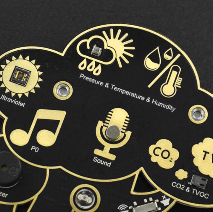 Actual product image DFRobot micro:bit Environment Science Expansion Board V2.0
