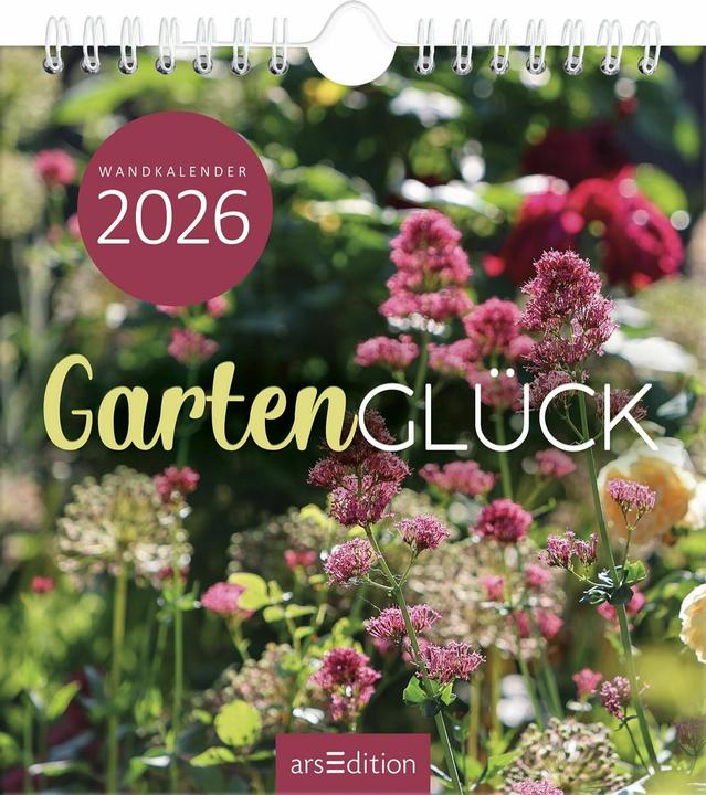Produktbild Wandkalender Gartenglück 2026