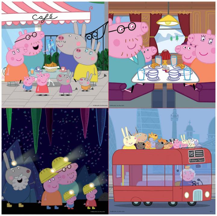 Image du produit Educa 18112 Παζλ 6-9-12-16τεμ. Παιδικό Peppa Pig (6 pièces)