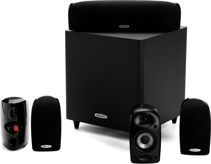 Polk TL1600 Speaker Set 5.1 Channels 50 W Black (Set, 50 W)