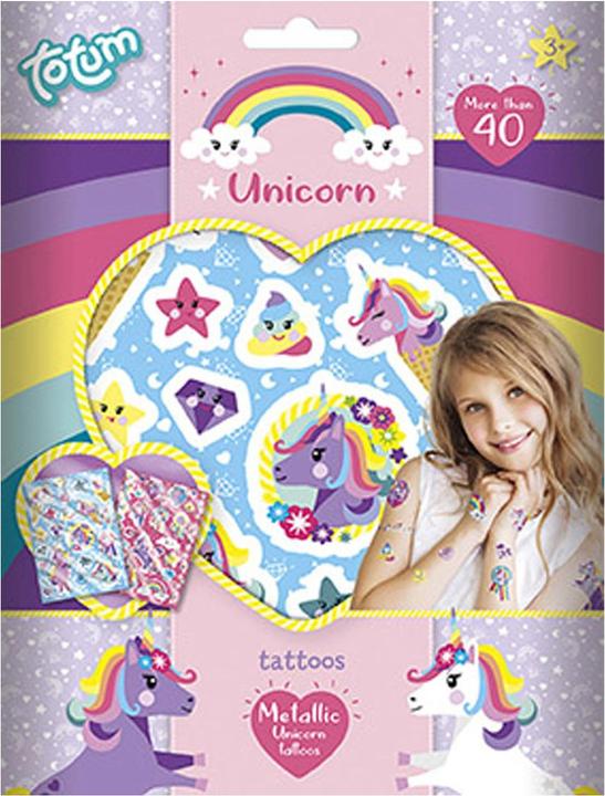 Totum Einhorn Metallic Tattoos