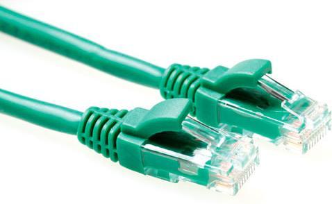 Produktbild ACT Green 10 meter U/UTP CAT6 patch cable component level with RJ45 connectors (U/UTP, CAT6, 10 m)