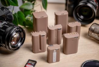 Immagine prodotto Newell Batteria sostitutiva BLS-50 USB-C per Olympus (Caricabatterie per fotocamere)