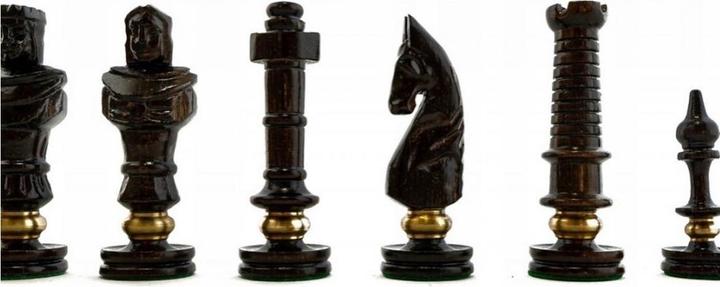 Image du produit Holzecke Schachtisch mit Figuren Machon