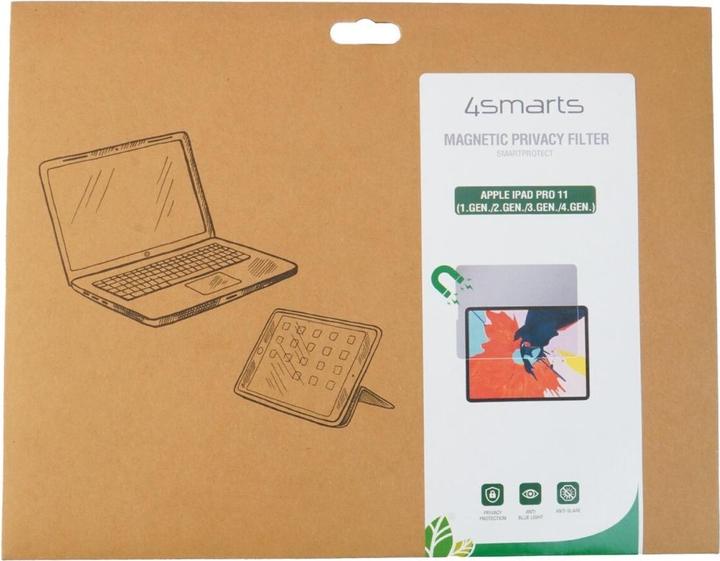 Actual product image 4smarts Smartprotect Magnetic Privacy Filter (1 pcs.)