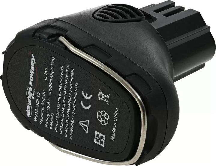 Produktbild AccuCell Akku passend für Multifunktionswerkzeug Dremel 8000-01, 8001-01, Typ 757-01 10,8 Volt 2500mAh (10.8 V)