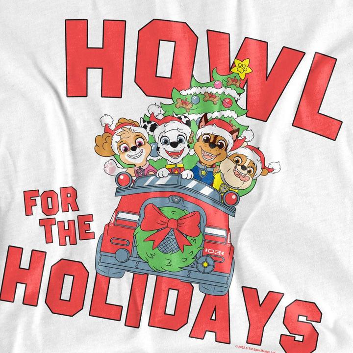 Produktbild Paw Patrol Howl For The Christmas Holidays TShirt (S)