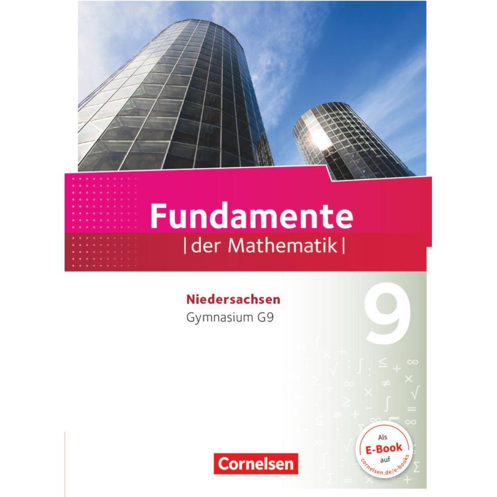 Fundamente der Mathematik 9. Schuljahr. Schülerbuch. NI, Schulbücher von Andreas Pallack