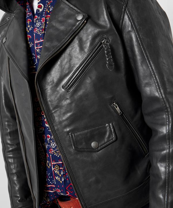Produktbild Joe Browns Vintage Inspired Leather Biker Jacket (XL)