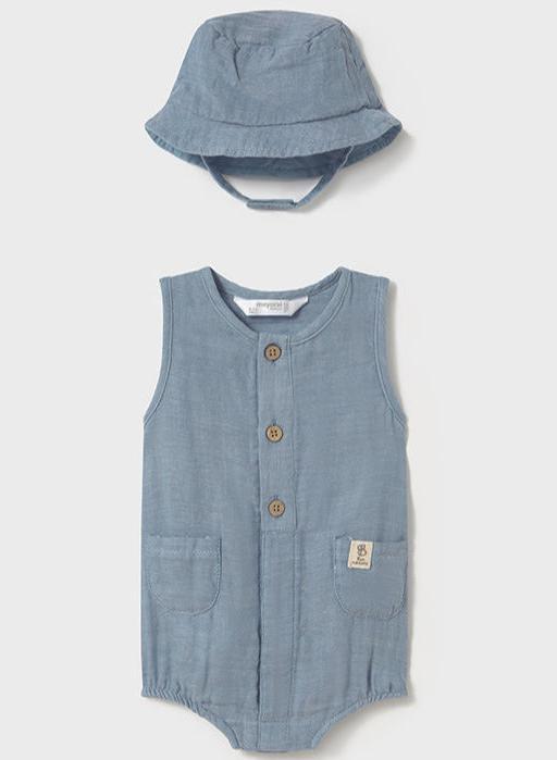 Produktbild MAYORAL Strampler mit Mütze (48, 62, 74)