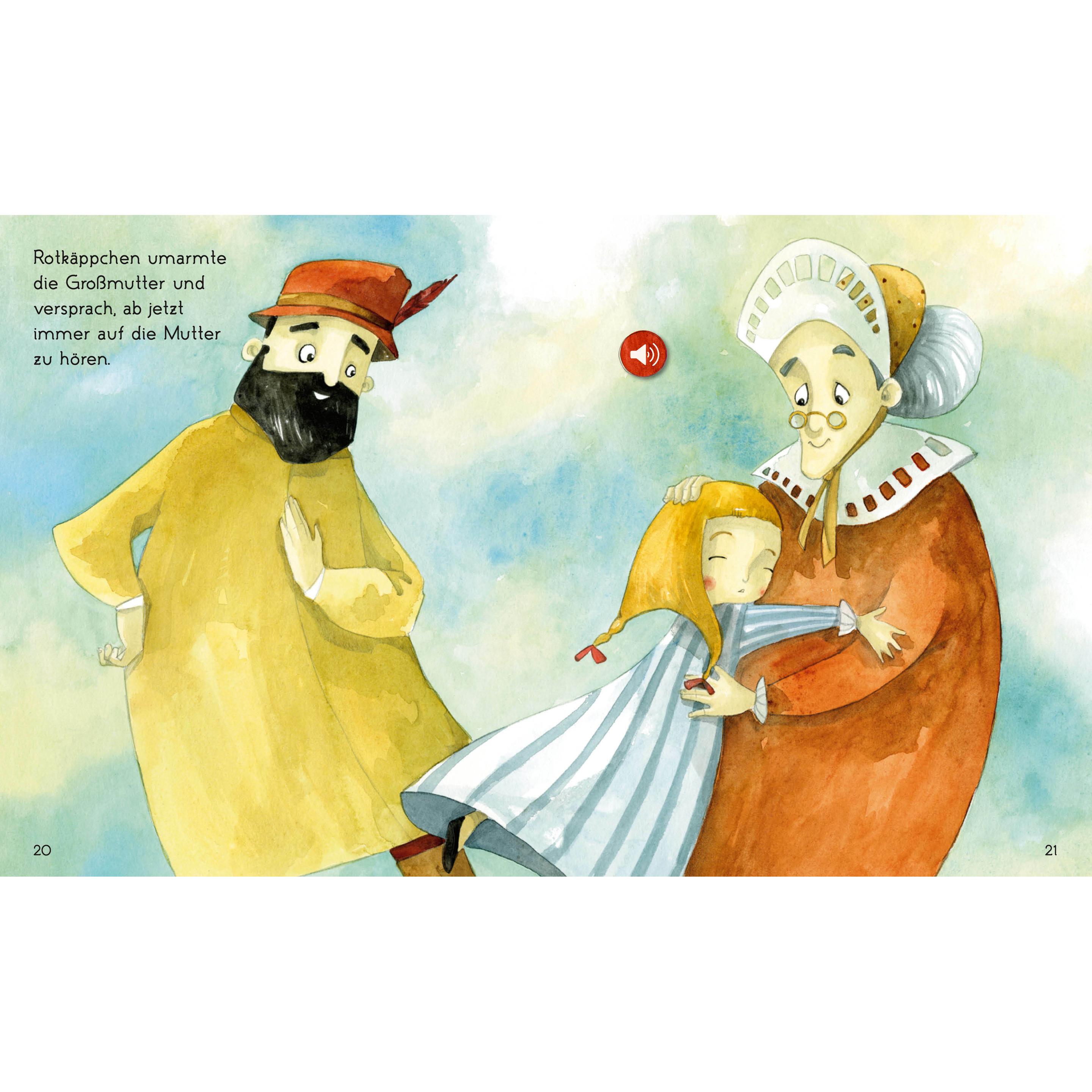 Rotkäppchen: Das Märchenbuch zum Anhören, Audiolibri di Francesca Rossi, Claudia Theis-Passaro