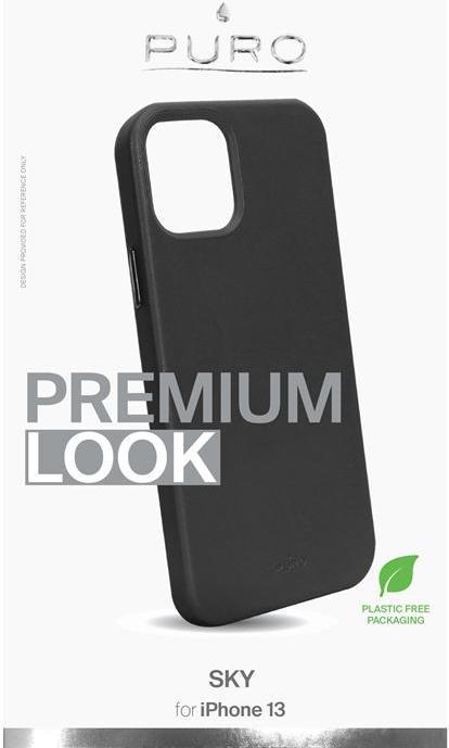 Immagine prodotto Puro Custodia SKY per iPhone 13, compatibile con Apple magsafe, nero (Apple iPhone 13)