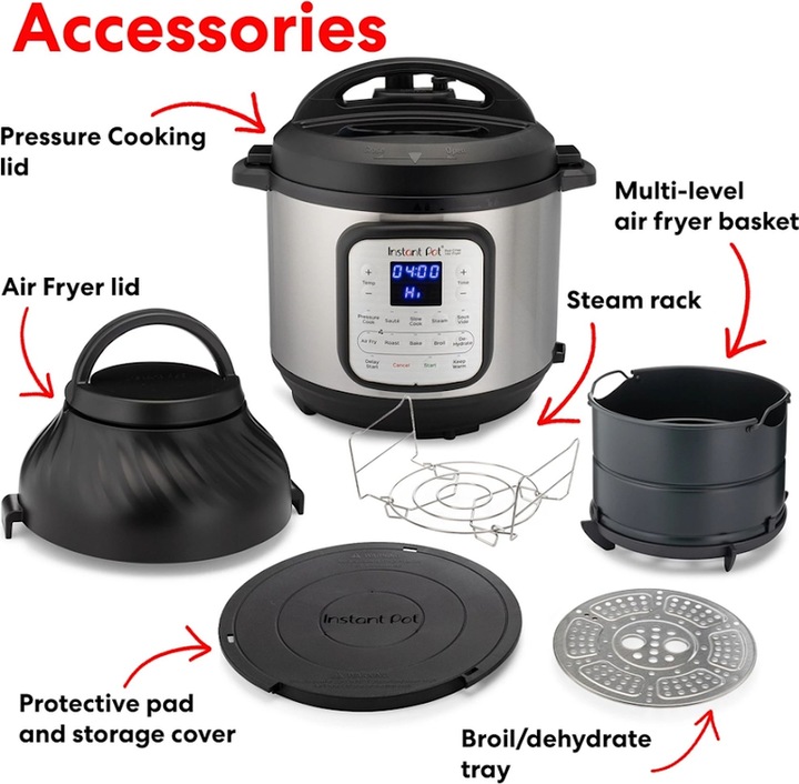 Immagine prodotto Instant Pot Friggitrice ad aria Duo Crisp