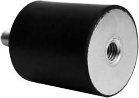 Produktbild RS PRO Gummi Vibrationsdämpfer, Aussen-/Innengewinde Puffer M3X6, Ø 6mm x 7mm, 60 Shore A (2 m, USB 2.0)