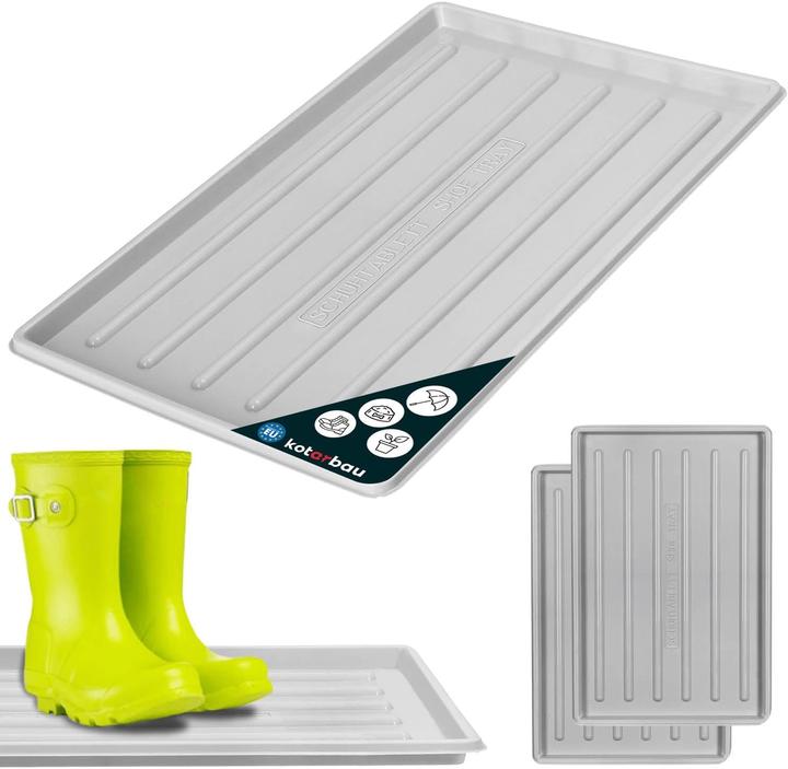 Kotarbau 2er-Set Schuhabtropfschalen