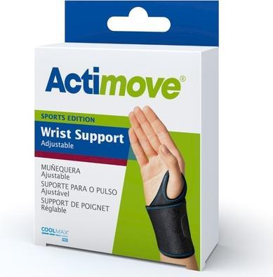 Actual product image Sunflex Actimove Wrist Support Adjustable Wrist Stabilizer Black Universal (One size)