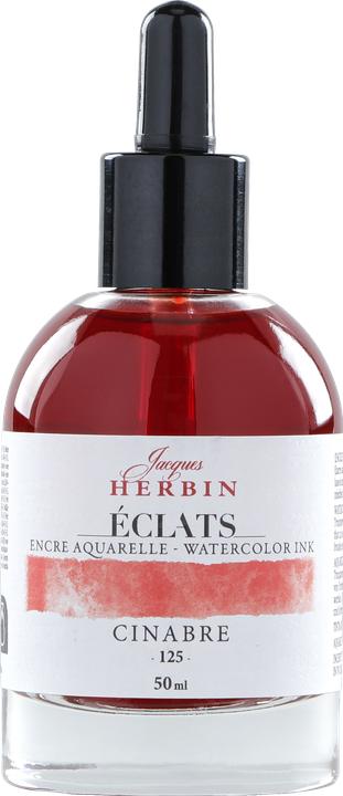 Produktbild Jacques Herbin Aquarelltine Éclats (Gelb, Gold, Grün, Orange, Rosa, Silber, Weiss, 50 ml)