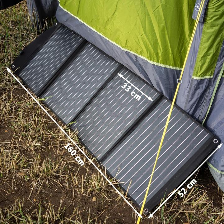 Actual product image CrossTools solar panel) (119.70 W, 5.60 kg)