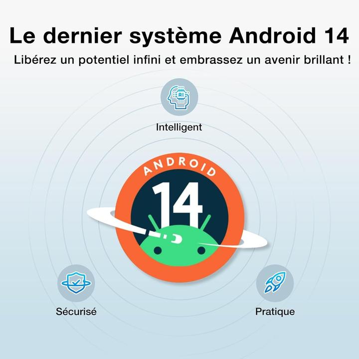 Actual product image Doogee Ultra-Thin Unbreakable Android 14 Smartphone with 50 MP Camera and 5150 mAh Battery (256 GB, 6.56", Dual SIM)