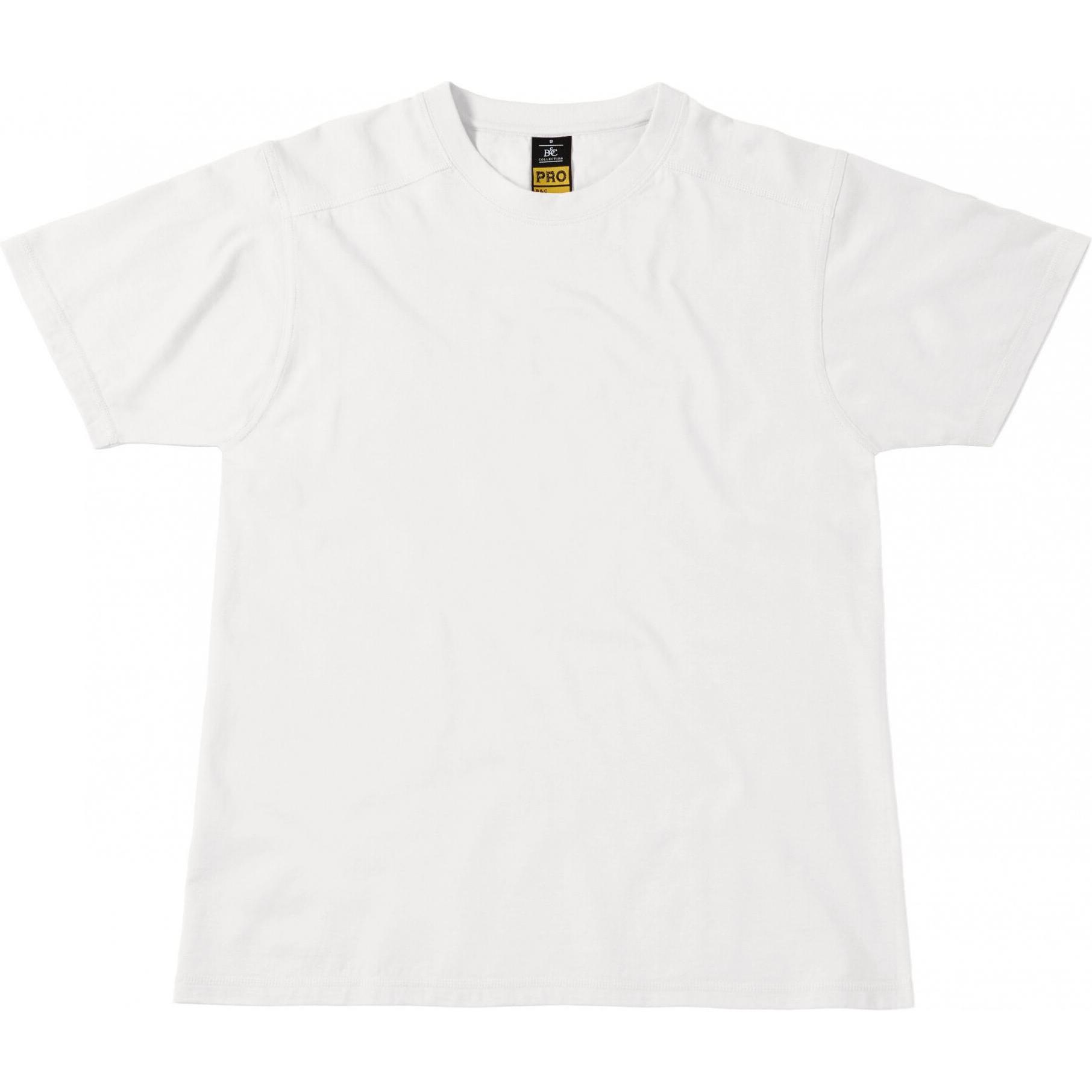 B&C, Shirt, Perfect Pro, Weiss, (4XL)