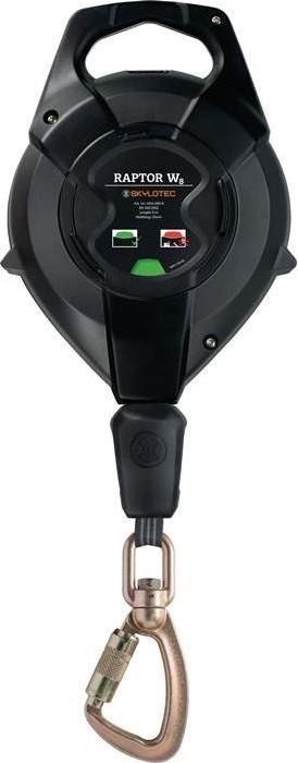 Actual product image Skylotec RAPTOR W EN 360 fall arrester rope length 8m (Height safety device, 140 kg)