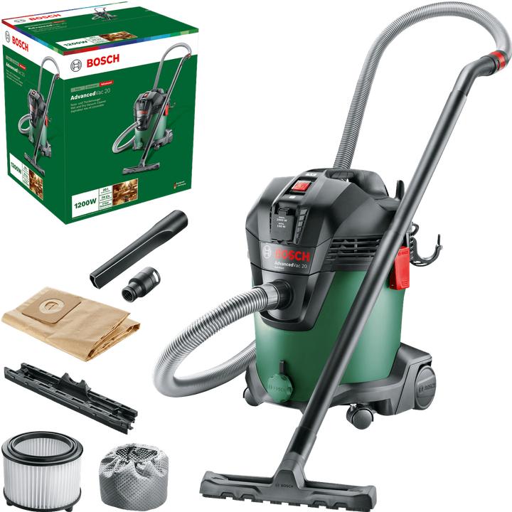 Produktbild Bosch Home & Garden Nass- und Trockensauger AdvancedVac 20 (Nass-Trockensauger)