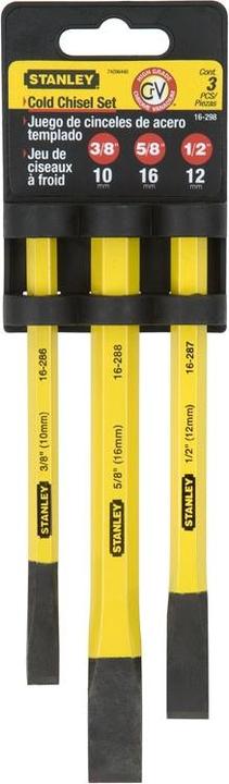 Actual product image Stanley Forging chisel set, 3 pcs.