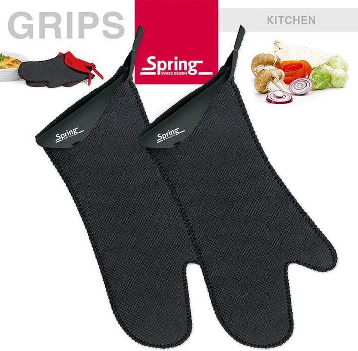 Actual product image Spring Neoprene oven glove (Neoprene)