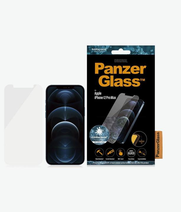 Actual product image PanzerGlass Screen Protector (1 Piece, Apple iPhone 12 Pro Max)