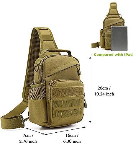 Produktbild Only-Bags.Store Tactical Chest Bag Militärische Umhängetasche Tactical Chest Sling Pack Crossbody Bag