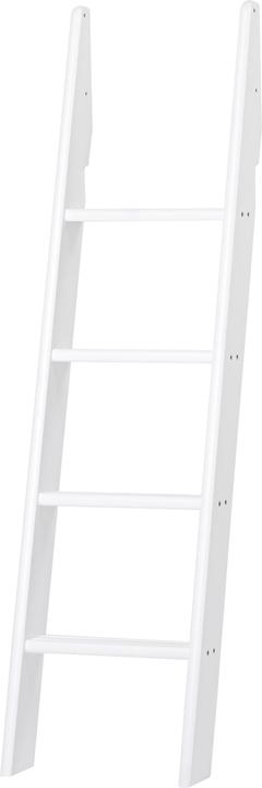Hoppekids Échelle pour lit superposé ECO Luxury et lit de mi-hauteur, inclinée, blanche