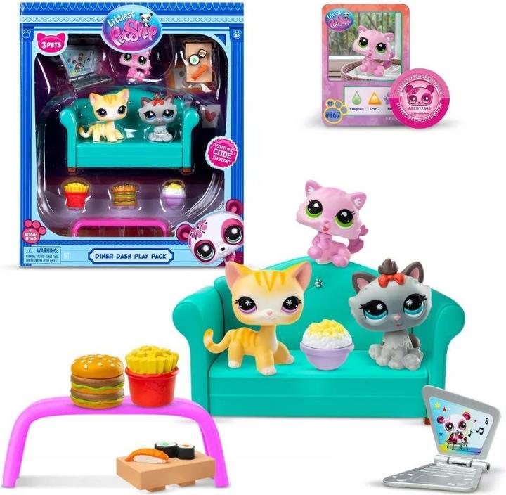 Actual product image Littlest Pet Shop LPS Diner Dash Spielset