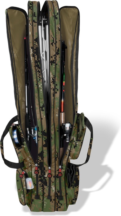Produktbild Normani Rutentasche Rod Pod Angelfutteral Angelrutentasche Angeltasche 125 cm bis 190 cm - 9271