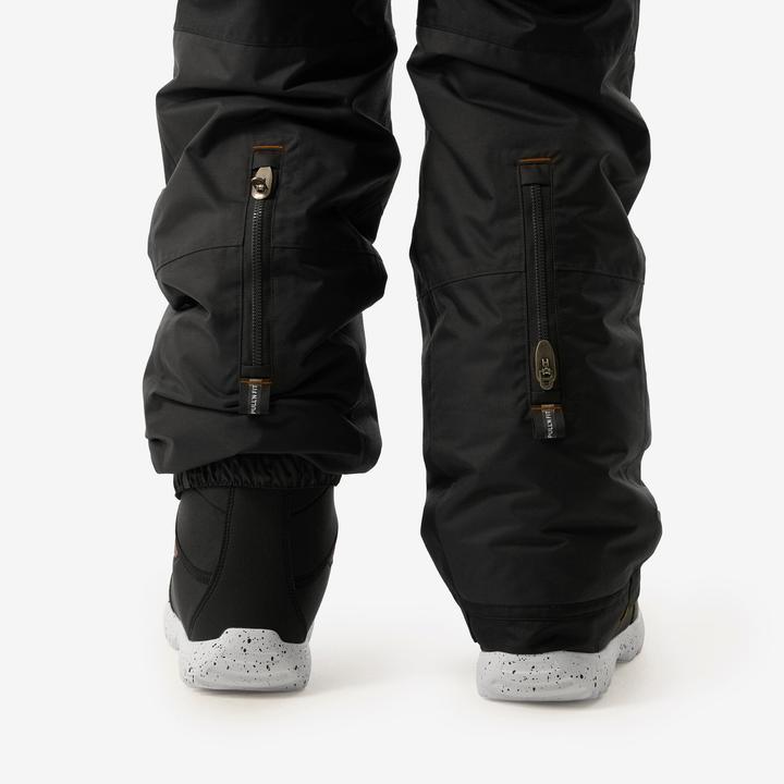 Produktbild Wedze Snowboardhose Latzhose Kinder Piste - 500 grau (164)
