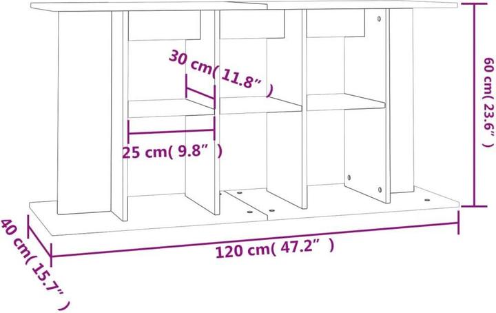 Produktbild vidaXL Aquariumständer