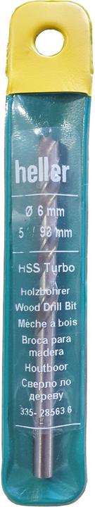 Image du produit Heller Mèche hélicoïdale à bois 6 mm 28563 6 (6 mm)