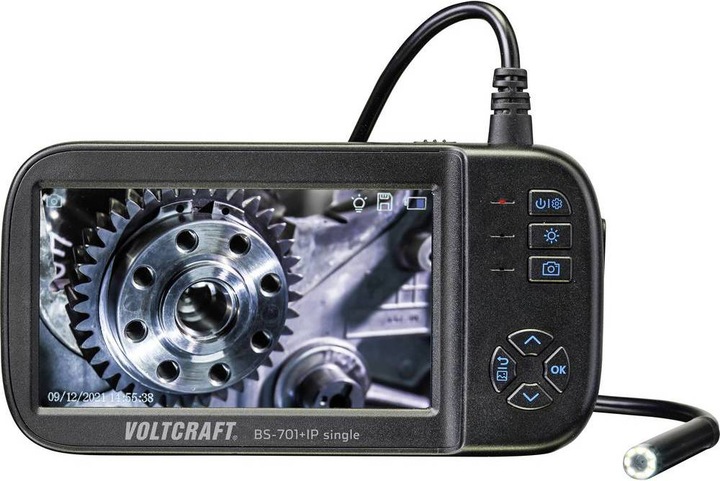 Endoscope 5 m Câble de caméra Crochet, Aimant et anneau de protection dans une bouteille Câble USB Manuel de l'utilisateur